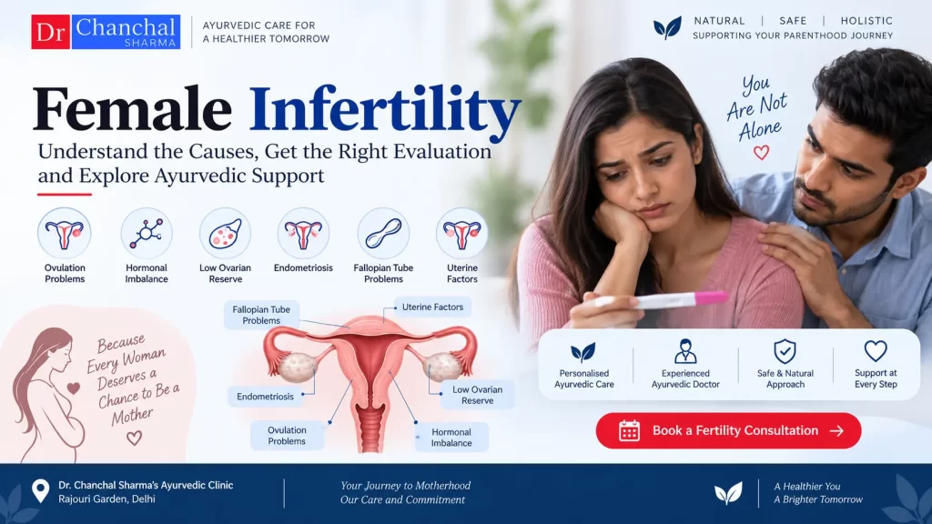 Ayurvedic Female Infertility Treatment in Delhi