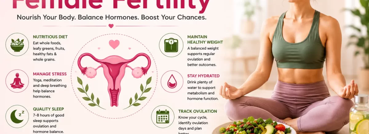 Natural Ways to Improve Female Fertility