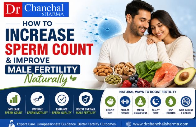 How to Increase Sperm Count & Improve Male Fertility Naturally