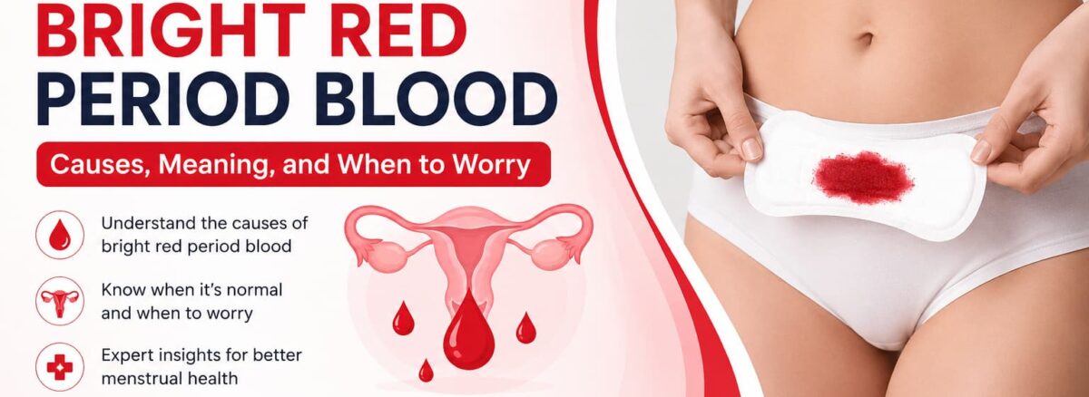 Dr Chanchal Sharma- Bright Red Period Blood