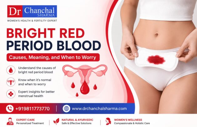 Dr Chanchal Sharma- Bright Red Period Blood