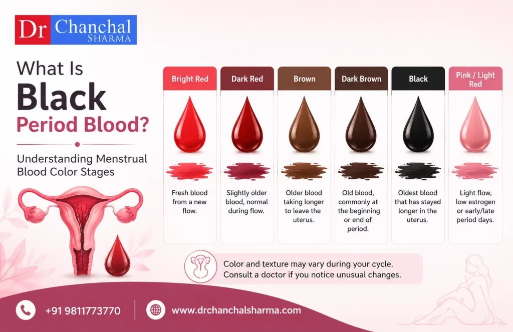 Period Blood Color Chart