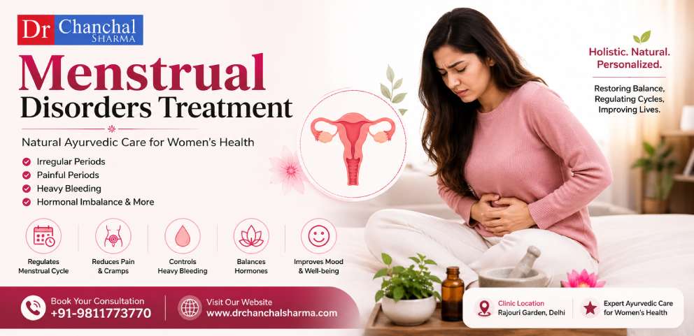 Menstrual Disorders Treatment in Delhi- Dr. Chanchal Sharma