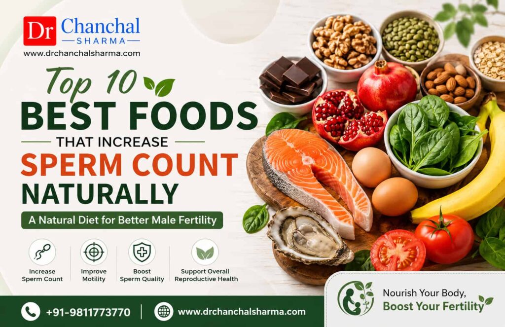 Top 10 Best Foods That Increase Sperm Count Naturally