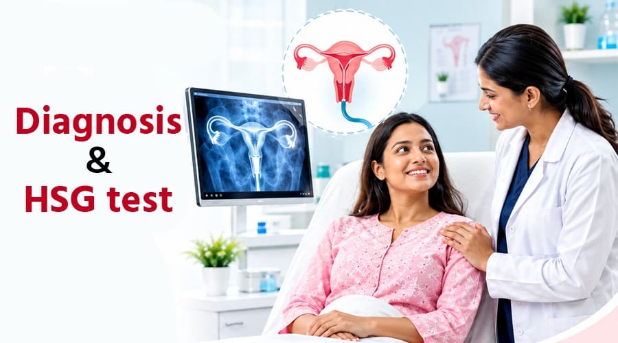 hsg test for tube blockage 