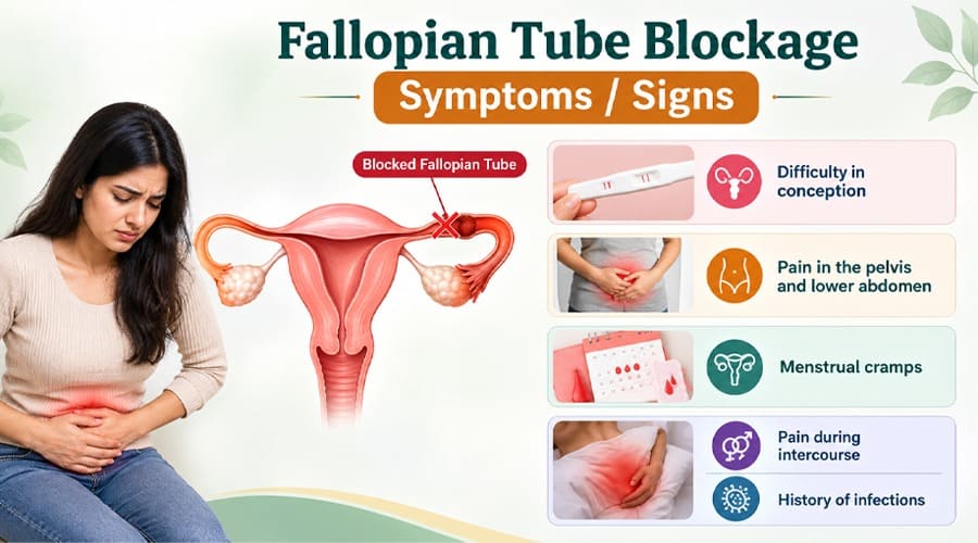 Signs of blocked fallopian tubes