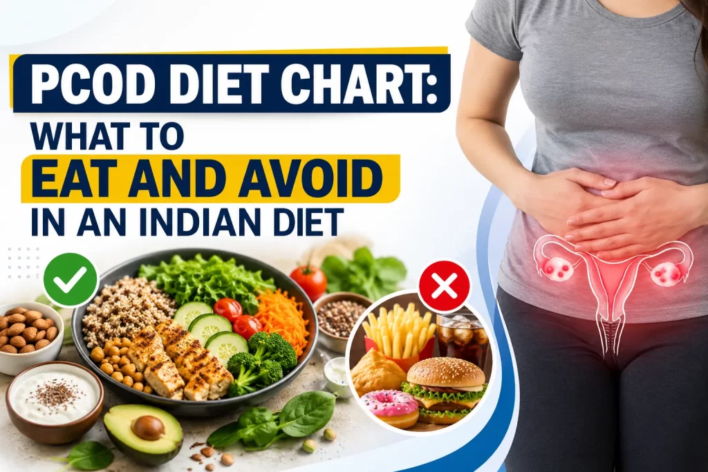 PCOD Diet Chart: What to Eat and Avoid in an Indian Diet